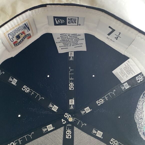 SneakerTown New Era Baltimore Orioles Fitted Hat 50th Anniversary Size 7 1/4 MLB - Picture 7 of 7